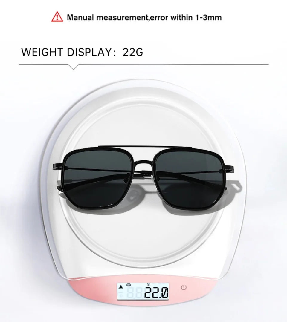 European Designer Big Frame Sunglasses