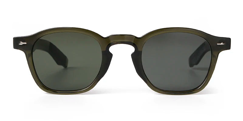 Yellow Orange Retro Sunglasses