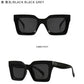Designer Retro Rivet Sunglasses