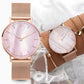 Mesh Strap Quartz Women Watch