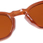 Yellow Orange Retro Sunglasses
