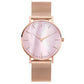 Mesh Strap Quartz Women Watch