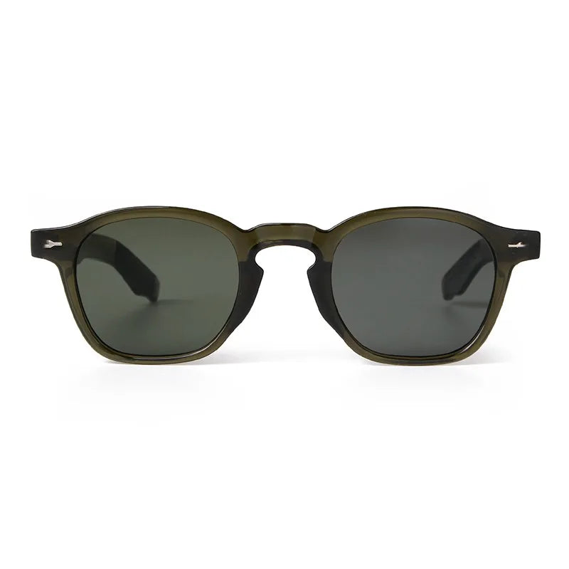 Yellow Orange Retro Sunglasses