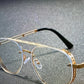 Steampunk Square Metal Sunglasses