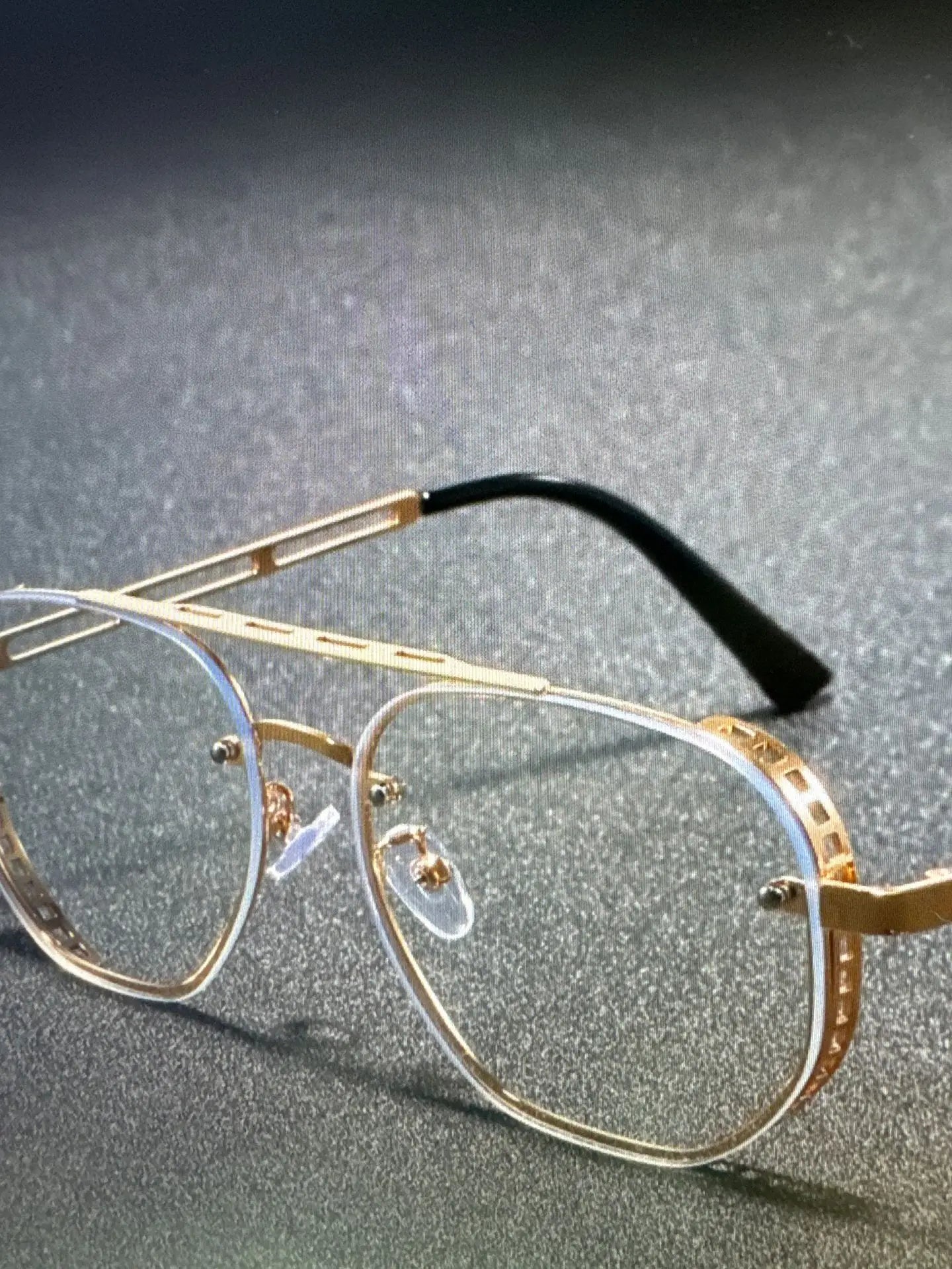 Steampunk Square Metal Sunglasses