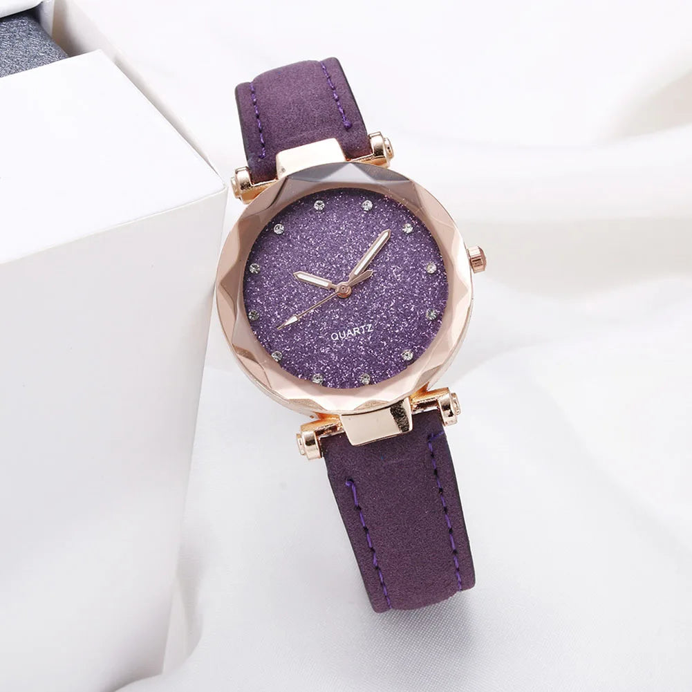 PU Leather Business Men Watch
