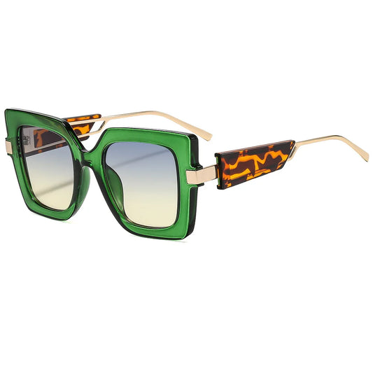 Designer Oversized Square Sunglasses