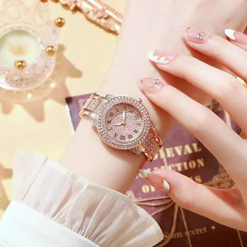 Diamond Luminous Quartz Women Watch