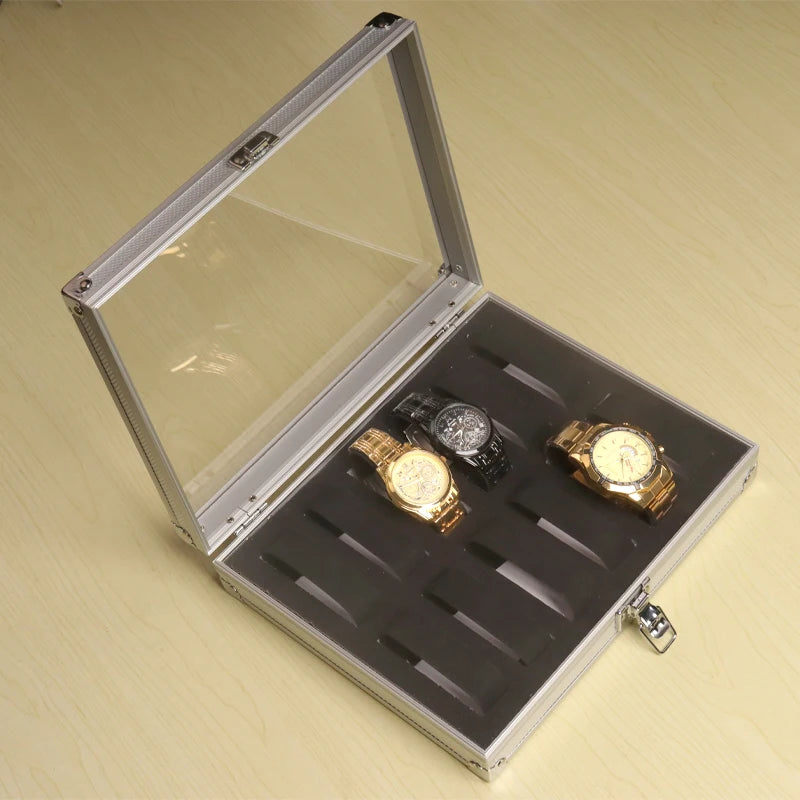 Aluminum Watch Collection Case