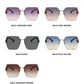 Oversized Rimless Women Sunglasses