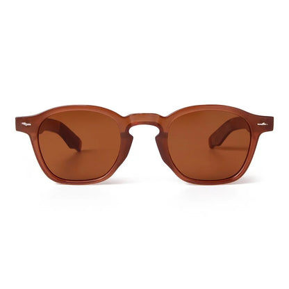 Yellow Orange Retro Sunglasses