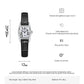 Vintage Rectangle Leather Women Watch