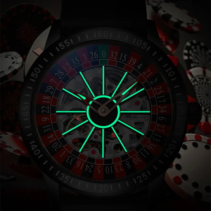Rotating Dial Automatic Men Watch