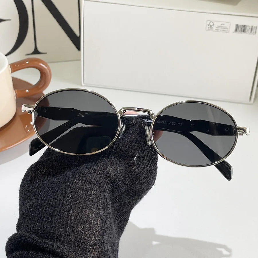 Small Oval Fashion Sunglasses