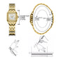 Square Roman Numeral Women Watch