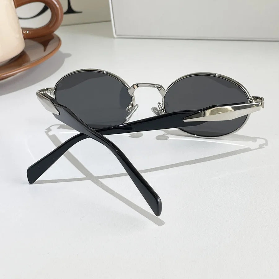 Small Oval Fashion Sunglasses