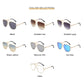 Vintage Metal Design Sunglasses