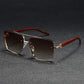 Punk Metal Pilot Sunglasses