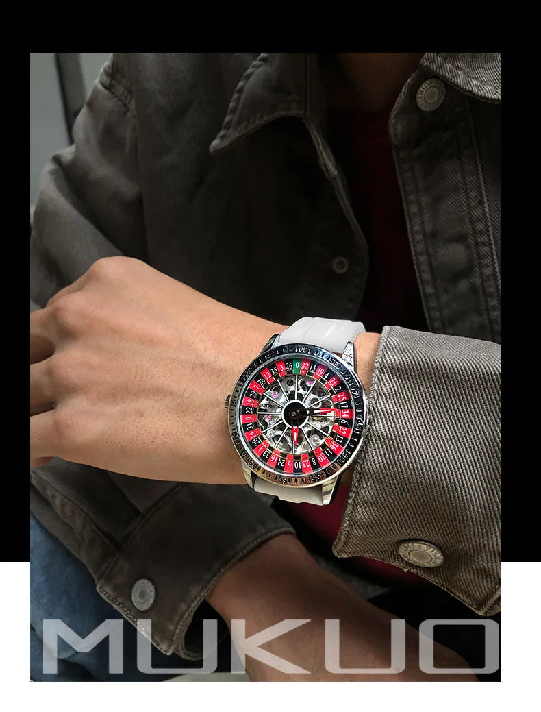 Rotating Dial Automatic Men Watch