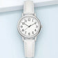 Simple Leather Strap Women Watch