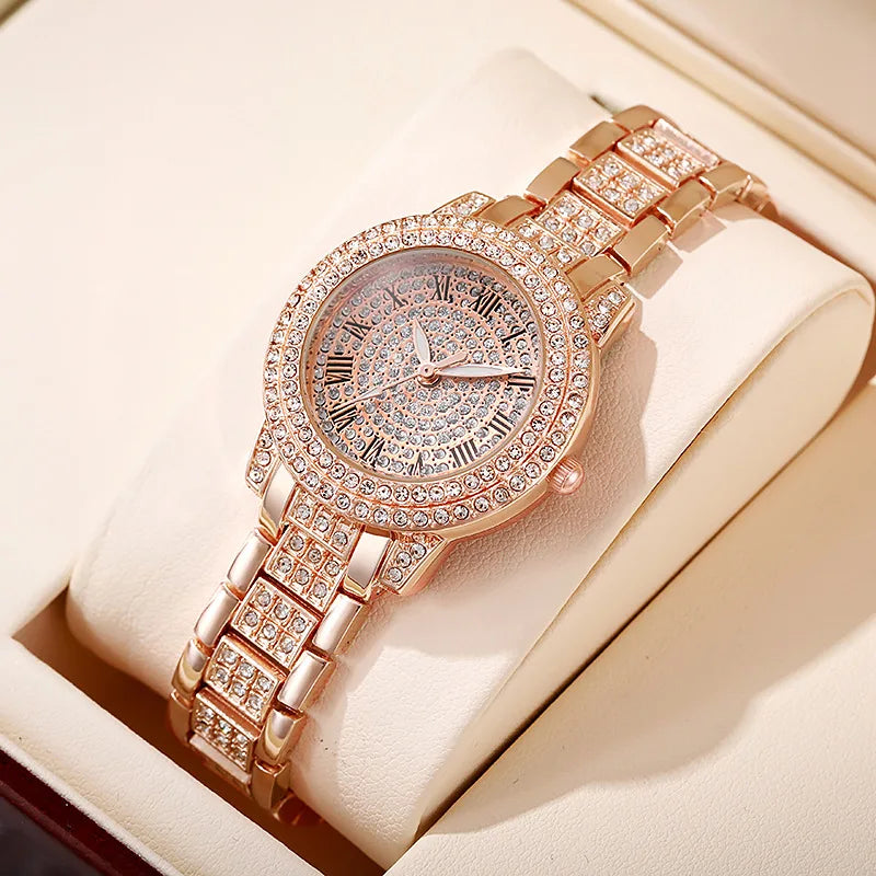 Diamond Luminous Quartz Women Watch