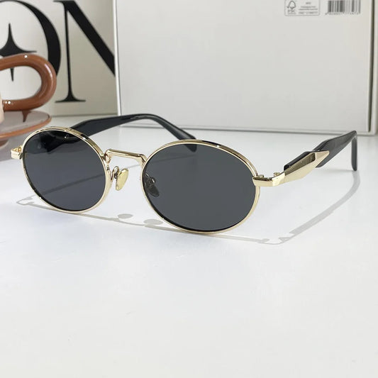 Small Oval Fashion Sunglasses