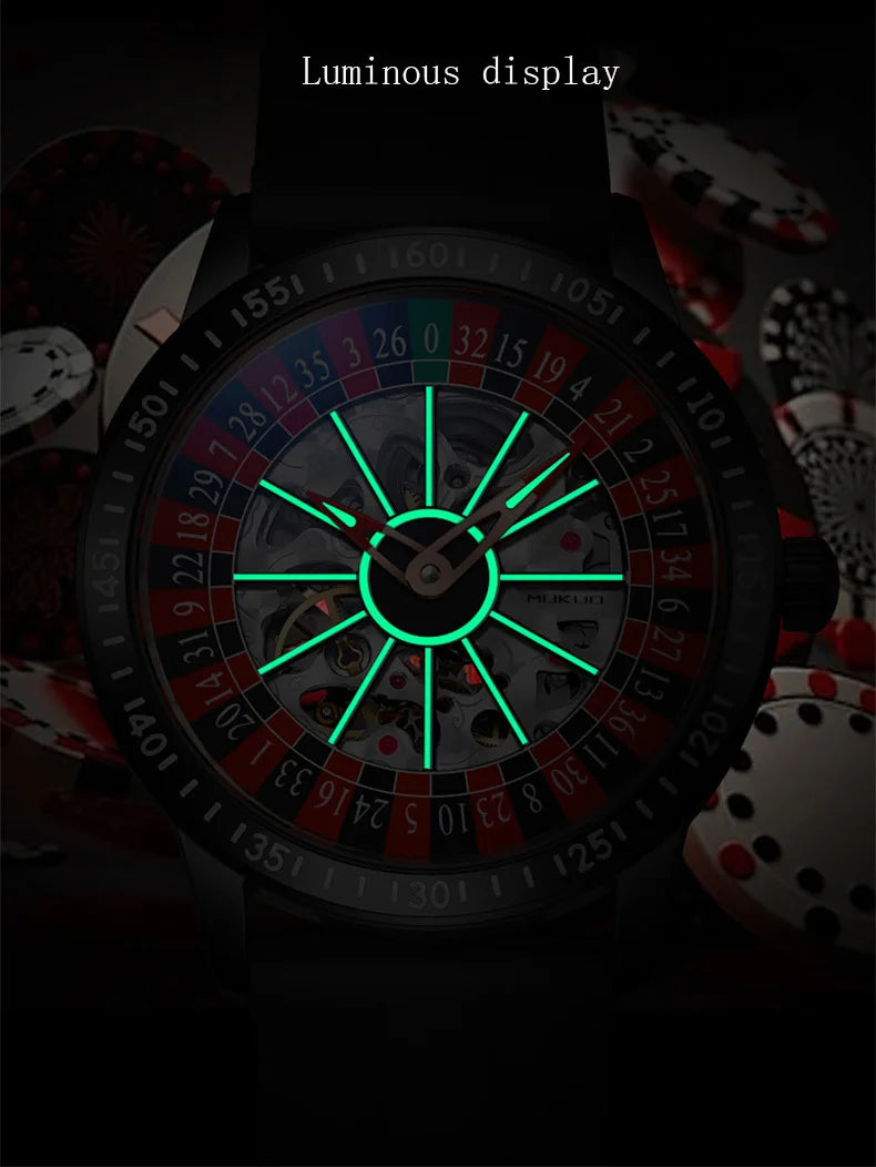 Rotating Dial Automatic Men Watch