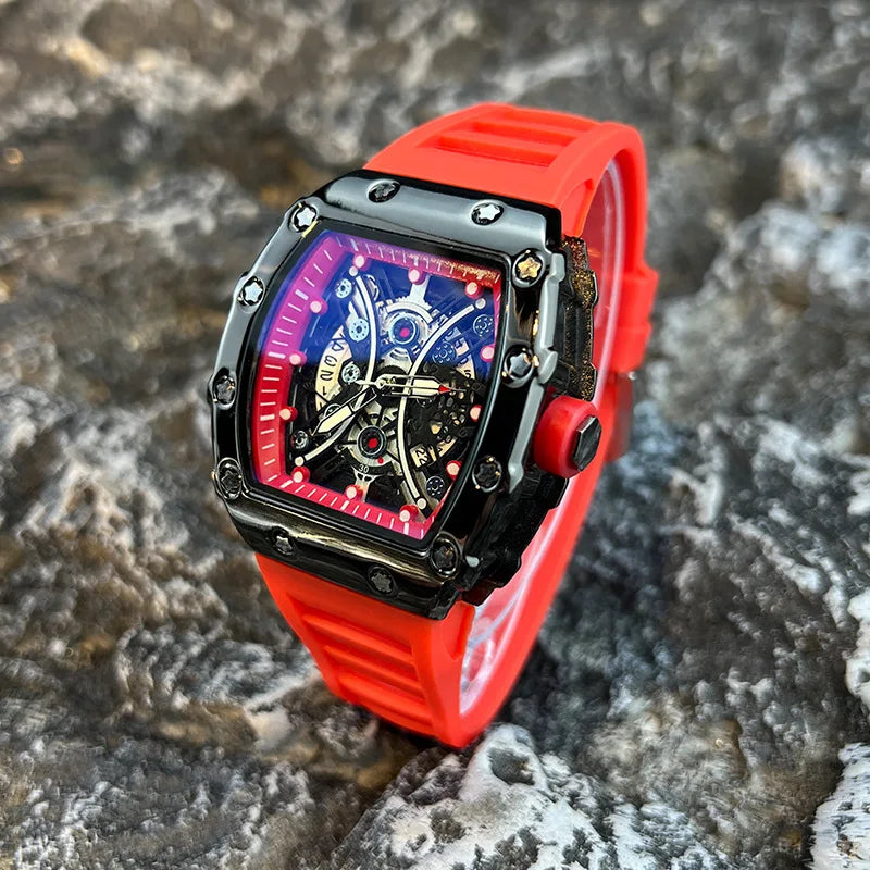 Barrel Dial Night Glow Watch