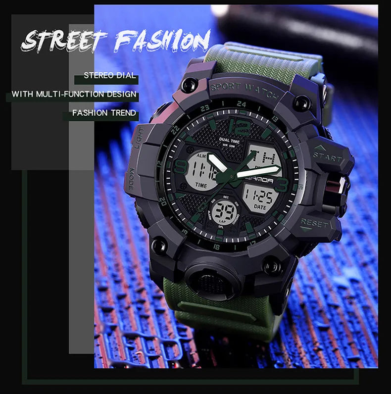 Military Waterproof Quartz Men Watch
