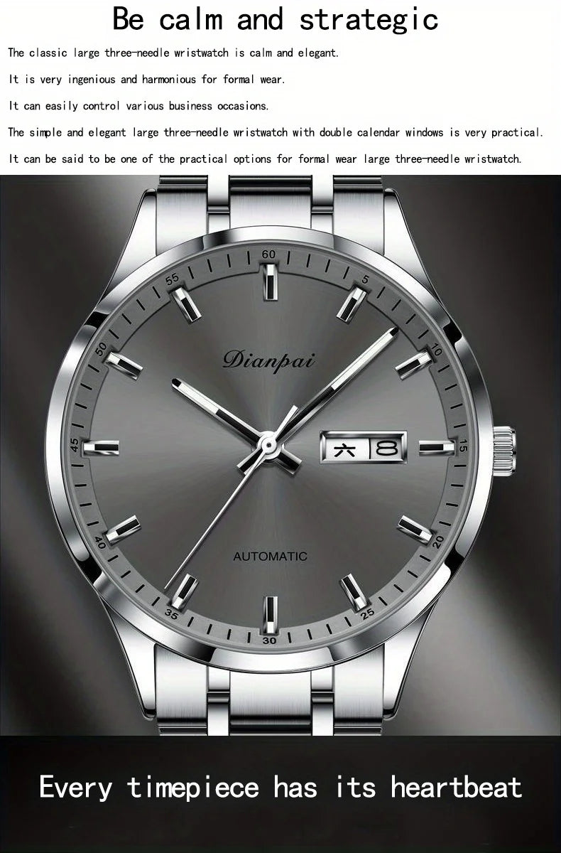 Automatic Stainless Steel Men Watch