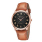 Leather Strap Business Men Watch