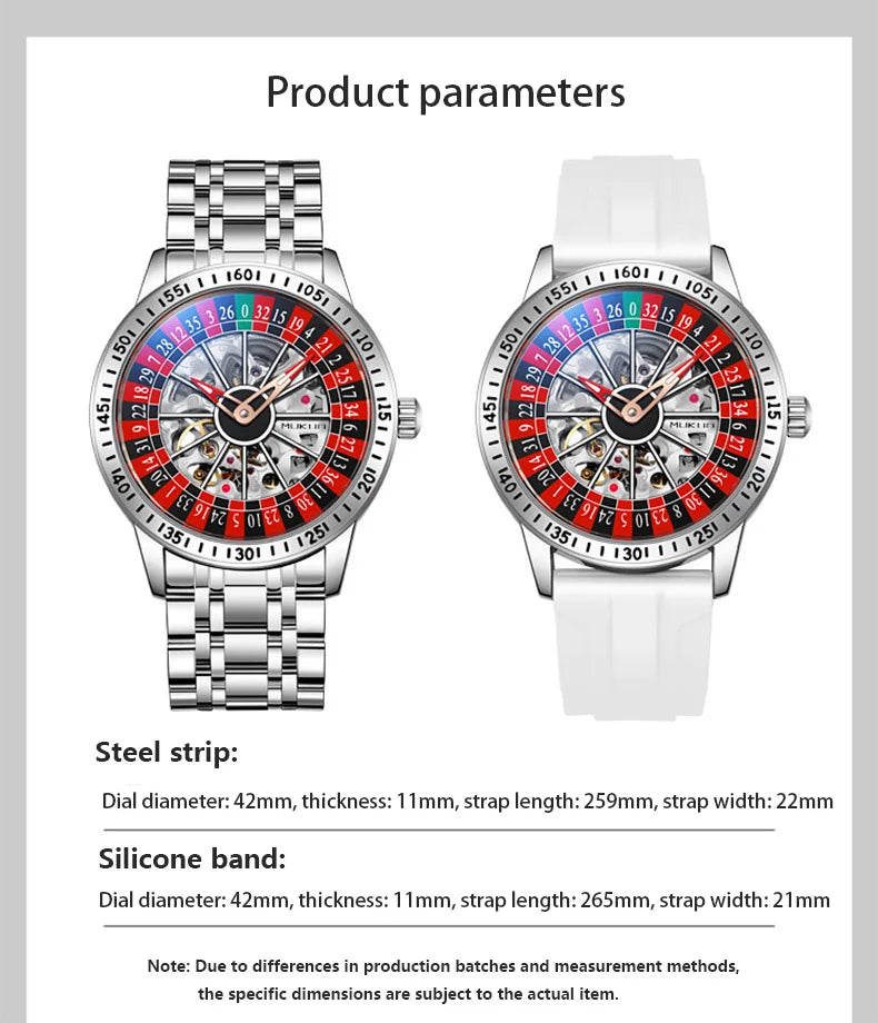 Rotating Dial Automatic Men Watch