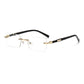 Rimless Rectangle Fashion Sunglasses