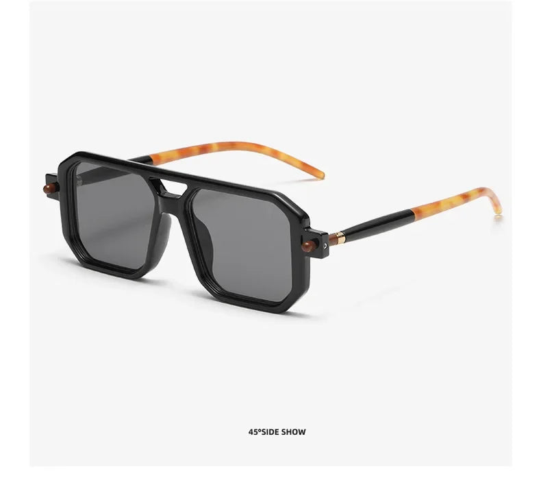 Thick Frame Square Sunglasses