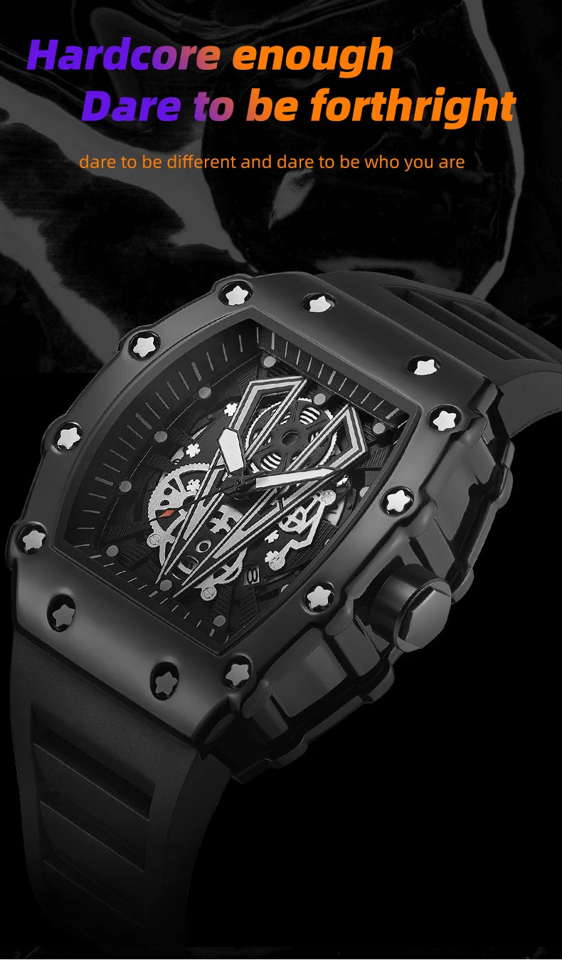 Large Dial Waterproof Men Watch