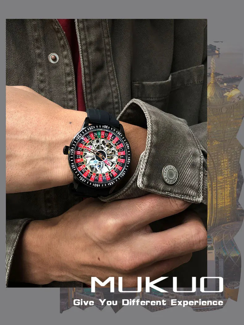 Rotating Dial Automatic Men Watch