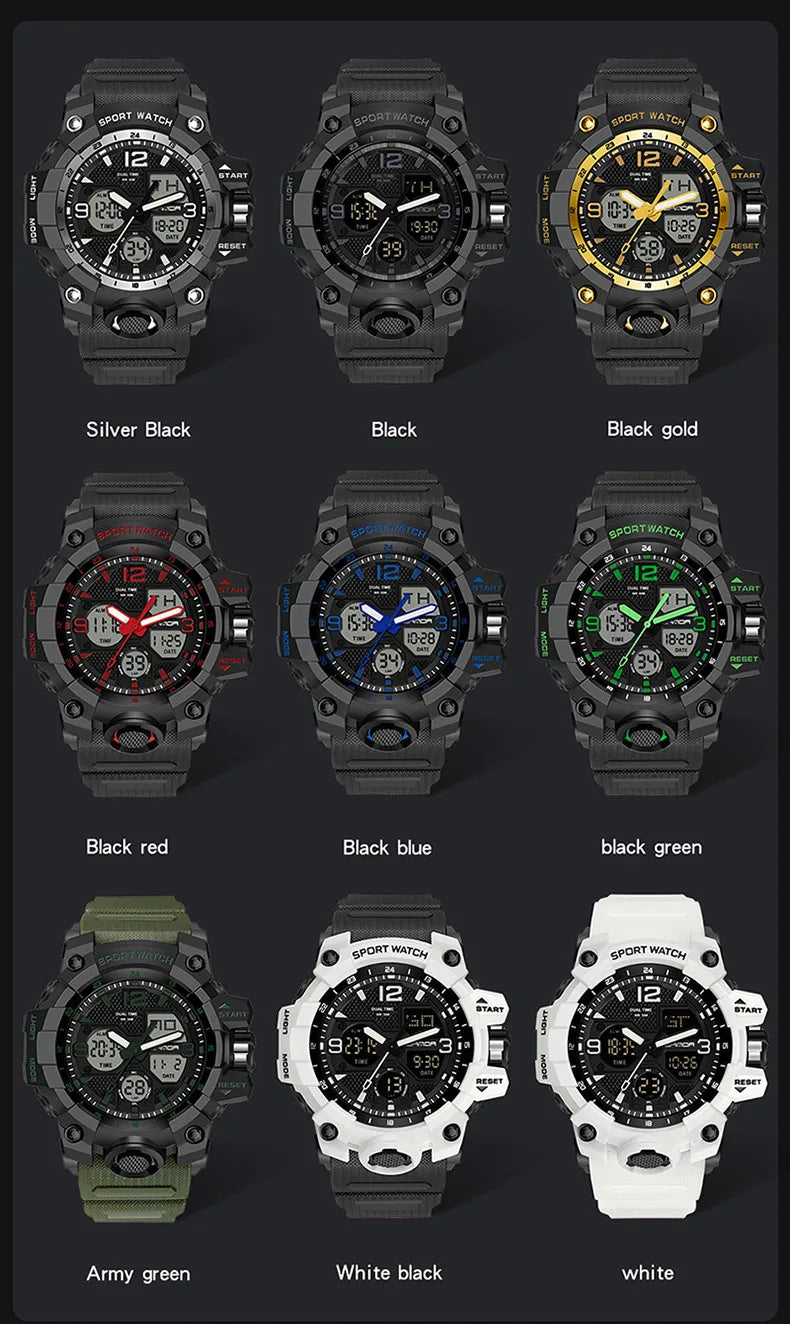 Military Waterproof Quartz Men Watch