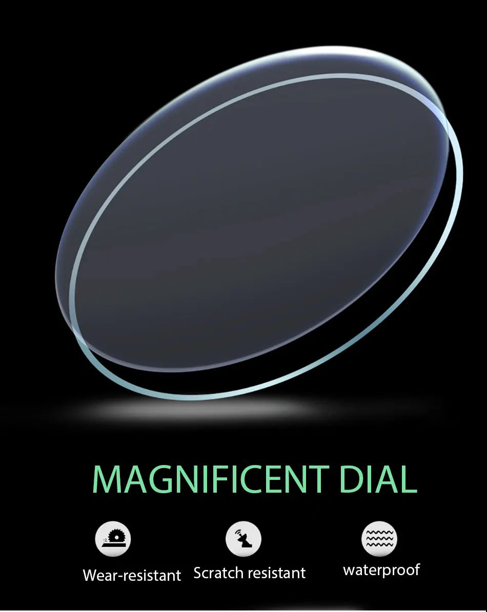 Luminous Date Quartz Men Watch