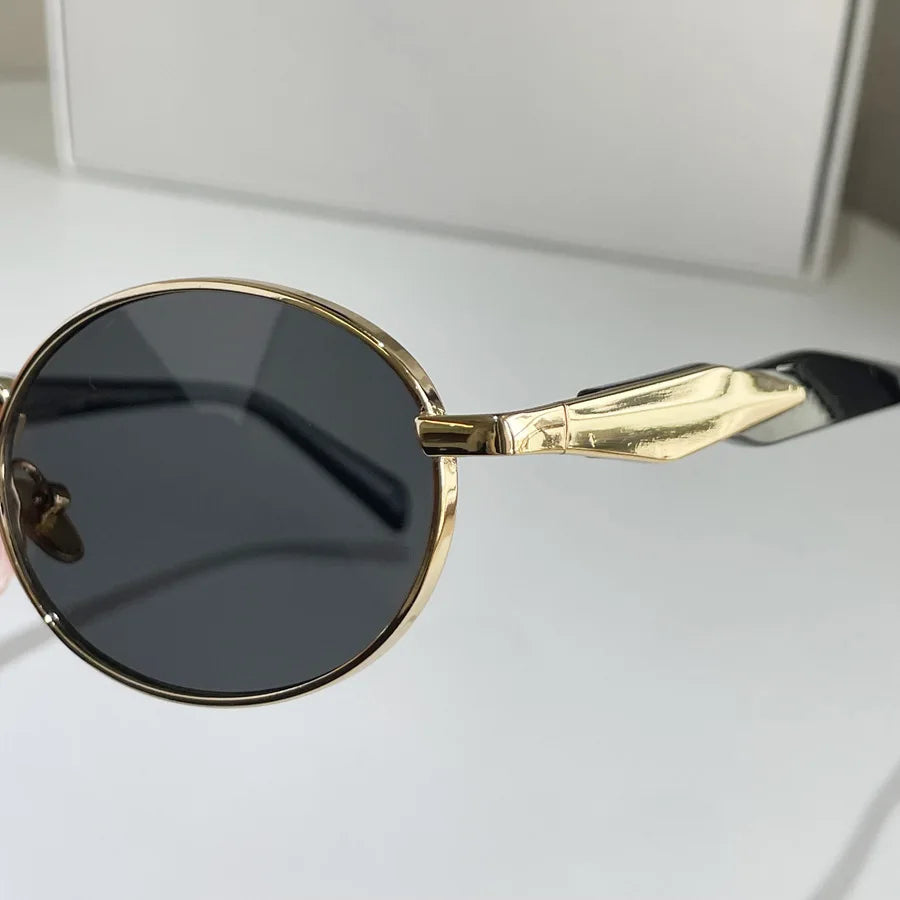 Small Oval Fashion Sunglasses
