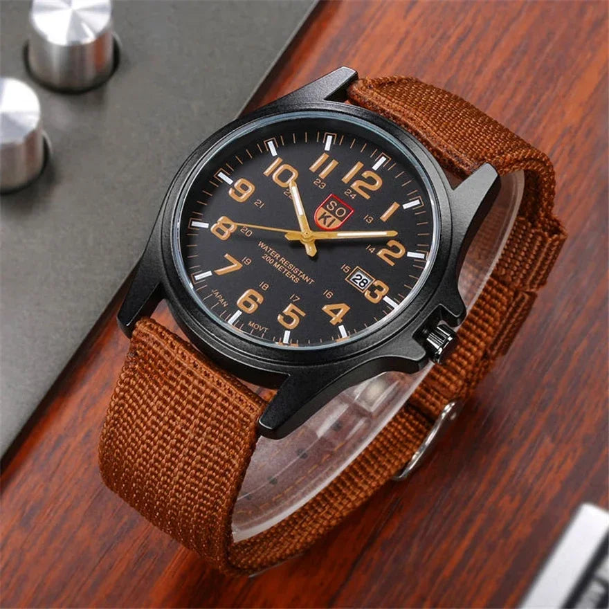 Casual Quartz Sport Men Watch