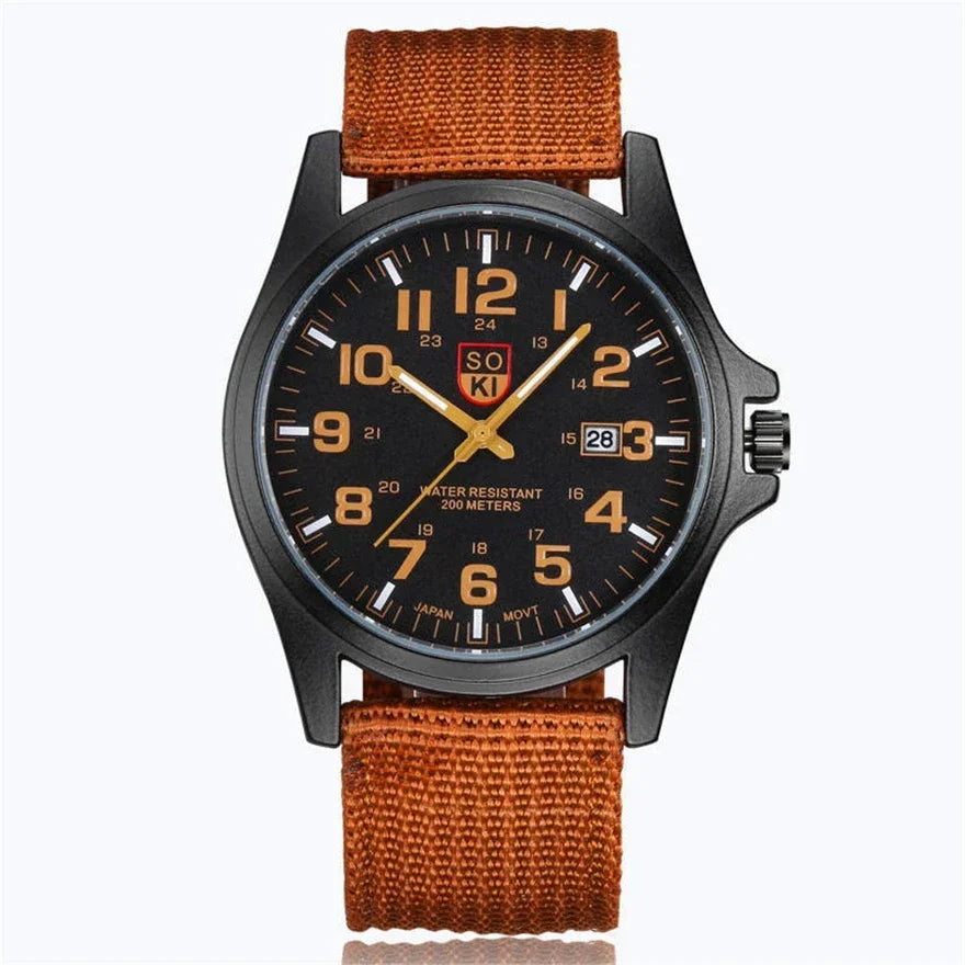 Casual Quartz Sport Men Watch