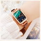 Square Dial Bracelet Watch Set