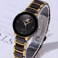 Gold Steel Band Women Watch