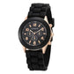 Silicone Strap Fashion Women Watch