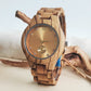 Wooden Luminous Women Watch