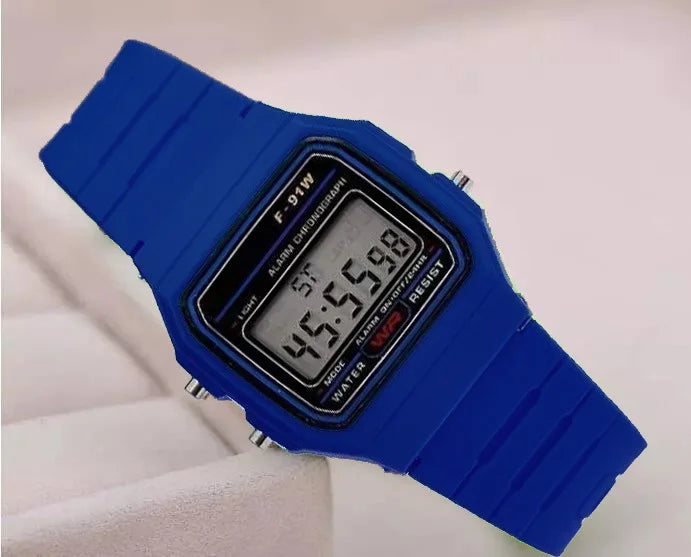 Square LED Digital Men Watch