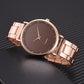 Rose Gold Business Women Watch