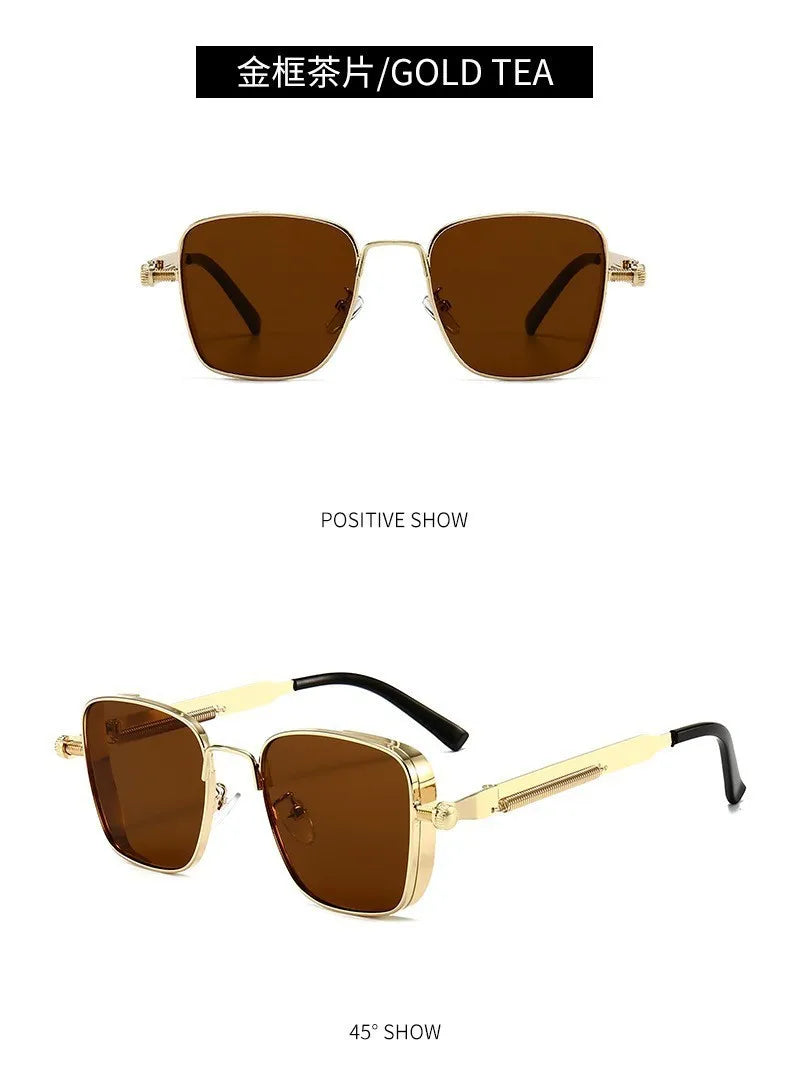 Polarized Punk Metal Sunglasses