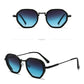 Geometric Square Retro Sunglasses