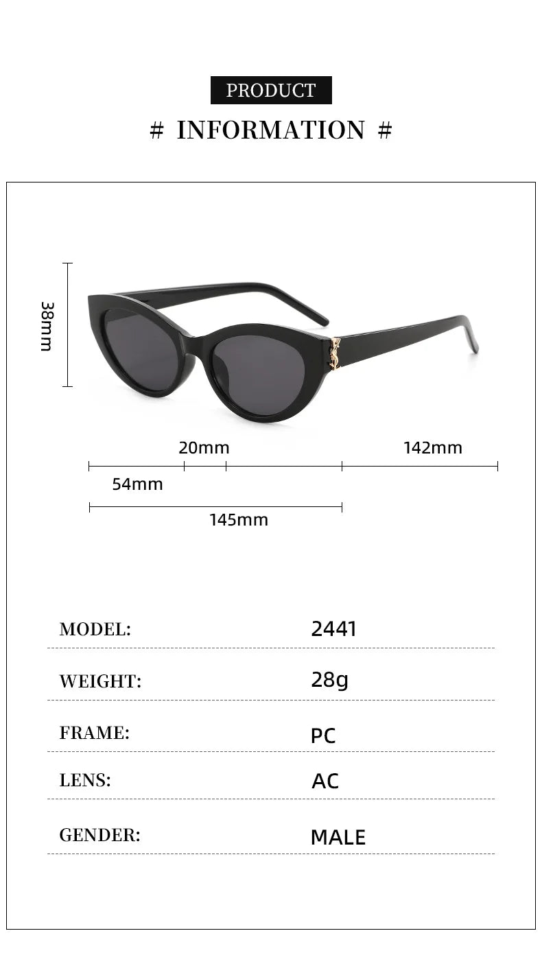 Cat Eye Vintage Women Sunglasses